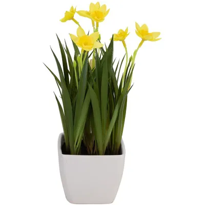 Image de EUROPALMS Narcisse, plante artificielle, 23cm (82530542)