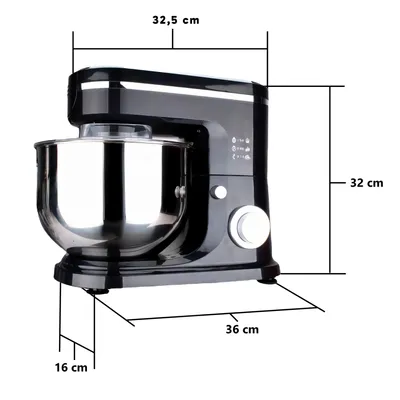 Haute Cuisine from the Lowlandsオートキュイジーヌ Bourgini Classic Kitchen Chef Red, Mikser stojący,