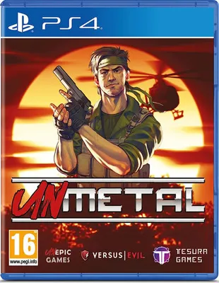 Obrázek produktu pro Tesura Games UnMetal, PlayStation 4, Starší, Fyzické médium