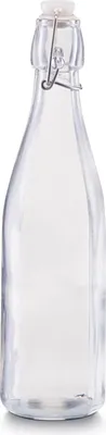Immagine prodotto di Bottiglia di vetro Zeller con tappo a clip, 500 ml Ø7x27,5