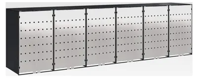 Produktbild von Müllbehälter für 3 Behälter Anthrazit