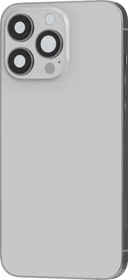 Produktbild von Clappio, Gehäuse für iPhone 13 Pro mit Akkudeckel, Silber