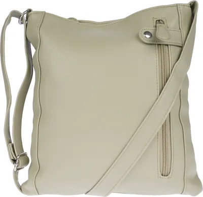 Produktbild von Damen Tasche Schultertasche Umhängetasche Crossover Bag Leder Optik Handtasche Hellolive