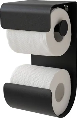Produktbild von Sealskin Brix Toilettenpapierhalter mit integriertem Reserverollenhalter,