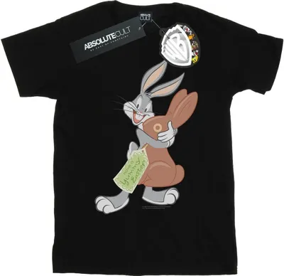 Image de Looney Tunes - T-shirt pour homme "Yummy Easter" BI50347 (5XL) (Noir)
