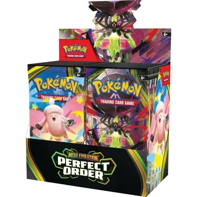 Produktbild von Pokémon Perfect Order Booster Display Englisch