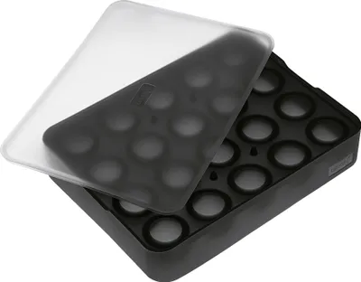 Obrázek produktu pro Lurch Ice Former, 20 kusů, Koule, Tvořítko na led, Černá, Silikon, -40 - 220 °C