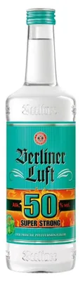 Produktbild von Berliner Luft Pfefferminzlikör strong Likör 40% Vol. 0.7L