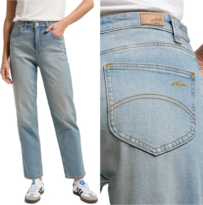 Produktbild von LEE, Damen Jeanshose, Straight fit, CBL, W29 L31, Blau, Jeans, baggyjeans, buggy