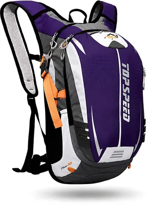 Produktbild von CarryQuest® - Hydratationsrucksack 18L Nylon Lila