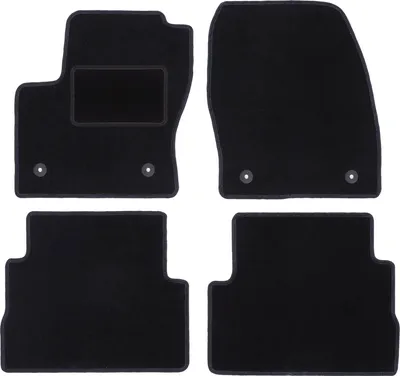 Image de Tapis en velours noir pour : Ford Kuga MK2 SUV (2012-2019)