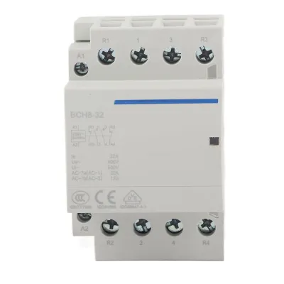 Obrázok produktu pre 4P 32A Stýkač pre domácnosť na DIN lištu 2NO 2NC (AC 230V)