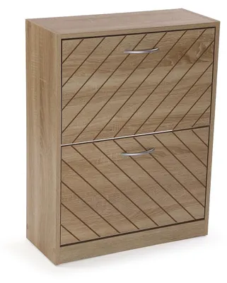 Immagine prodotto di Scarpiera rustica, in legno, dimensioni 74,5 x 57 x 24 cm, ideale per l'ingresso e il soggiorno