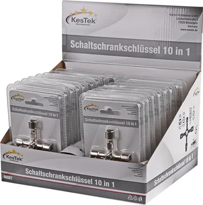 Produktbild von Schaltschrankschlüssel 10 in 1 Display