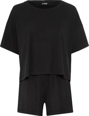 Produktbild von LSCN by Lascana Shorty 2 -teilig schwarz Größe 32/34