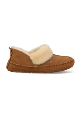 Produktbild von Warmbat Barrine Suede Cognac - Damen Hausschuhe - BAR341025