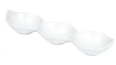 Zdjęcie produktu dla miska na przekąski 28 cm porcelana biała