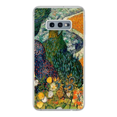 Produktbild von MuchoWow® Handyhülle Schutzhülle Hülle für Samsung Galaxy S10e Erinnerungen an den Garten von Etten - Vincent van Gogh Silikon Softcase Handy Hülle - Handy