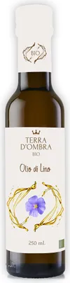 Produktbild von -KALTGEPRESSTES LEINENÖL 250 ml – TERRA D'OMBRA