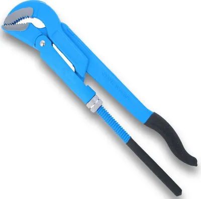 Produktbild von Eckrohrzange 560mm 2" Högert Wasserpumpenzange verstellbar 45° Rohrzange Klempnerzange