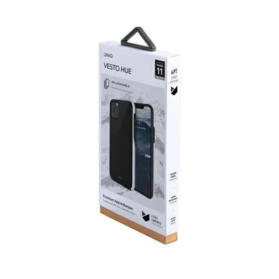 Productafbeelding van Uniq Vesto telefoonhoesje voor iPhone 11 Pro Max - zwart-wit