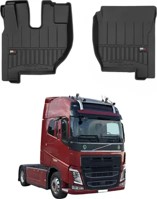 Obrázek produktu pro 2012-2025 Volvo FH podlahové rohože TPE černé 2 ks