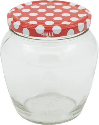 Produktbild von Gläser 550ml TWIST 82 + Deckel PUNTIK (8St.)