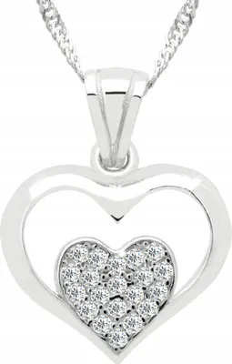 Immagine prodotto di Collana con cuori in argento, ARGENTO 925