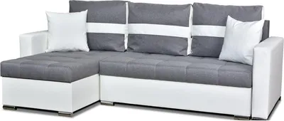 Produktbild von Family Meble Ecksofa Figo Schlafsofa Freistehendes Ausklappbares Loungesofa Bequemes Ecksofa zum Entspannen Für Wohnzimmer Schlafzimmer (TW1069/C1115)