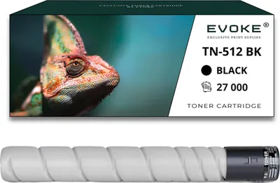 Image de Toner pour Konica Minolta A33K152 / TN512K-TN512B A33K152 / TN512K Noir (black) | Remplacement pour C554 C454