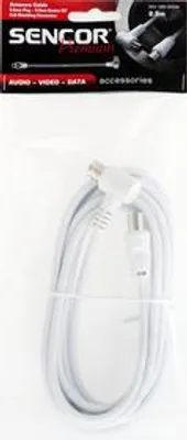 Produktbild von Antennen-Koaxialkabel 2,5 m Sencor SAV 169-025W