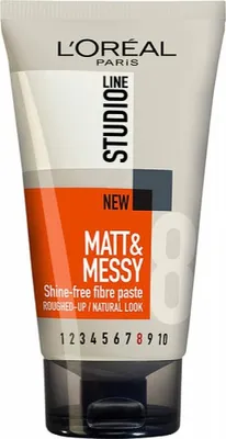 Produktbild von L'Oréal Studio Line Matt & Messy Zero Shine Faserpaste 150 ml - 1 Stück