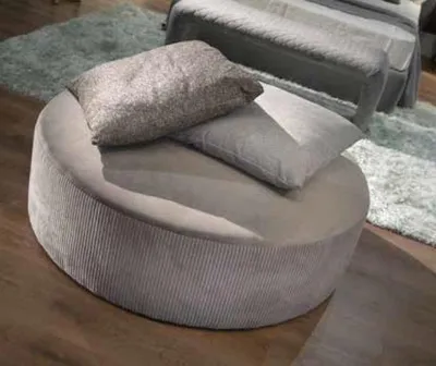 Produktbild von Fußhocker Ottomane Möbelhocker Ottoman Hocker Pouf Ottomane SitzhockerSitzpouf-
