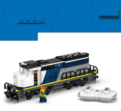 Produktbild von LEGO City Überfall auf den Polizeizug - Ferngesteuerter Spielzeug Zug - Modellbau mit kreisförmiger Strecke, Helikopter, Rallyeauto und 6 Minifiguren - Geschenk für Jungen ab 7 Jahren - 60508