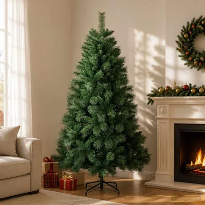 Imagen del producto de Árbol de Navidad artificial 240 cm PVC y Metal Verde