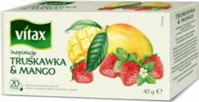 Immagine prodotto di Herbatka owocowo-ziołowa Vitax Inspirations Żurawina i Malina 20 torebek