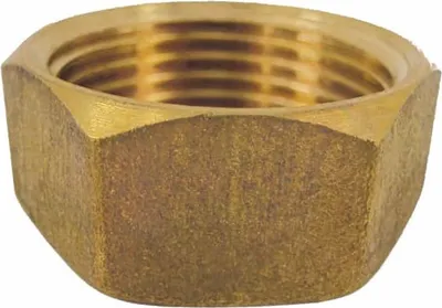 Produktbild von Gewindefitting Messing Kappe 3/8" IG