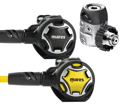Produktbild von Mares Dual 15X Starter Set Atemreglerset mit Octopus (DIN 300bar)