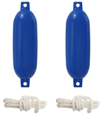 Zdjęcie produktu dla vidaXL Osłony na buty, 2 szt., średnica 16 x 58 cm, niebieskie, PVC