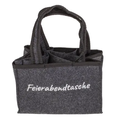 Produktbild von Feierabendtasche Bier Tragetasche für 6 Flaschen