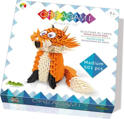 Image de Creagami Origami 3D Renard, 501 pièces