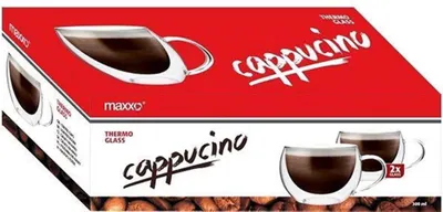 Produktbild von Maxxo Thermogläser DH913 Cappucino 2 Stück 300ml
