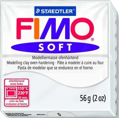 Obrázek produktu pro FIMO Mod.masse Fimo soft weiß