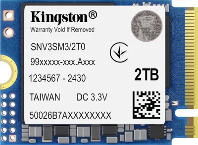 Produktbild von Kingston Technology 2000G NV3 M.2 2230 NVMe SSD