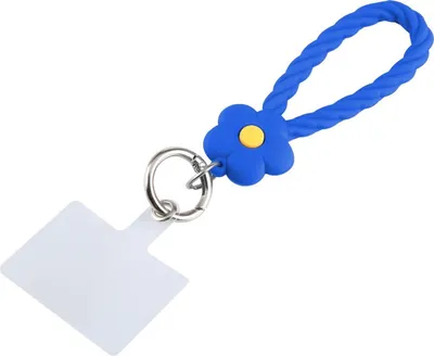 Image de Sangle universelle en nylon pour étuis de téléphone portable, couleur : bleu roi