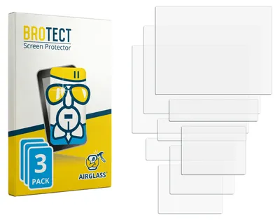 Produktbild von 3x BROTECT Schutzglas für Fujifilm GFX100 Schutzfolie Panzer Folie Glas Display Schutz klar