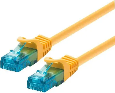 Produktbild von Connect 853911, 0,3 m, Cat5e, U/UTP (UTP), RJ-45, RJ-45, Gelb