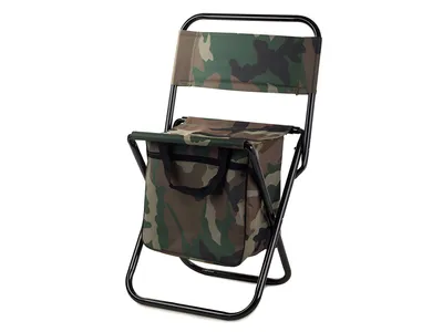 Obrázok produktu pre Verk 01661 Kempingová skladacia stolička s taškou 2v1 maskáč