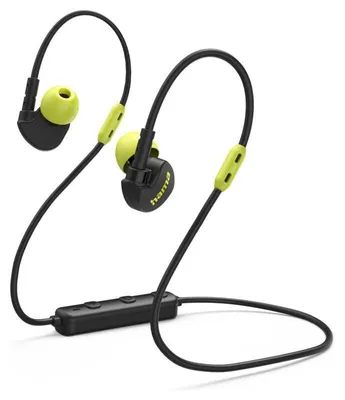 Obrázok produktu pre Hama Freedom Athletics III, Bezdrôtový, Športy, 20 - 20000 Hz, 12 g, Slúchadlá s mikrofónom, Čierna, Žltá