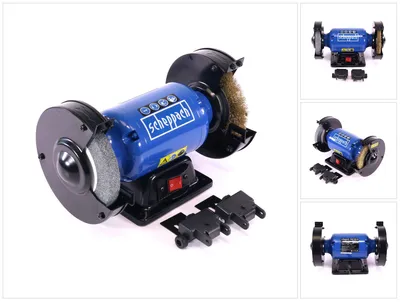 Obrázek produktu pro Scheppach SM 150 LB - Dvoukotoučová bruska - kotouč/kartáč